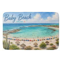 Baby Beach Aruba Karibik Reise Souvenir