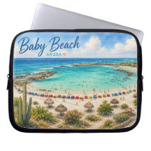 Baby Beach Aruba Karibik Reise Souvenir