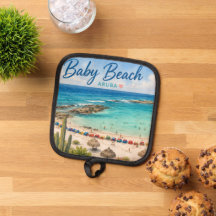 Baby Beach Aruba Karibik Reise Souvenir