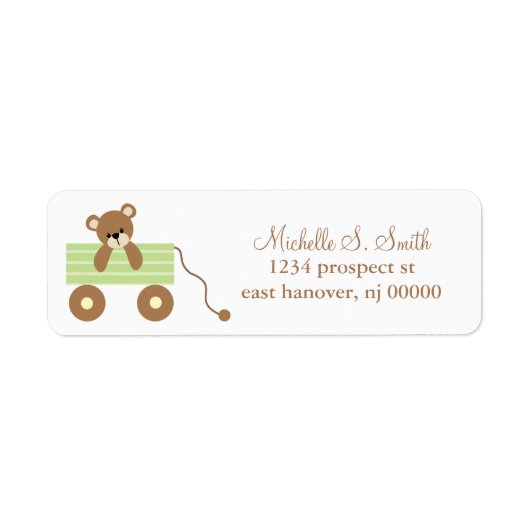 Baby Bear Baby Dusche (Vorne)