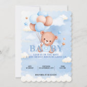 BABY BEAR BABY SHOWER EINLADUNG (Vorderseite)
