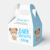 Baby Bear Baby Shower Gable Box - Boy Geschenkschachtel (Vorderseite)