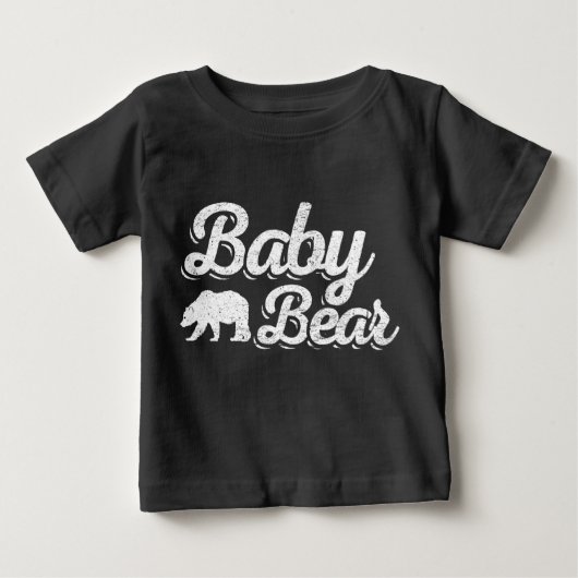 Baby Bear Baby T-shirt (Vorderseite)