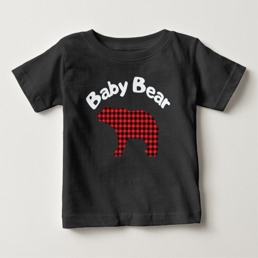 Baby Bear Baby T-shirt (Vorderseite)