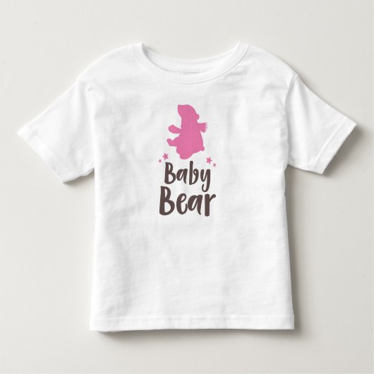 Baby Bear, Bärenkuppe, Niedlicher Bär, kleiner Bär Kleinkind T-shirt (Vorderseite)