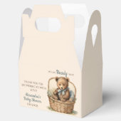 Baby Bear Bear Bearly Wait Boys Baby Dusche Geschenkschachtel (Geöffnet)