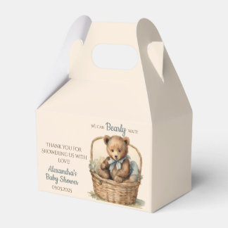 Baby Bear Bear Bearly Wait Boys Baby Dusche Geschenkschachtel
