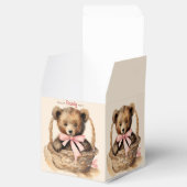 Baby Bear Bear Bearly Wait Girls Baby Dusche Geschenkschachtel (Geöffnet)