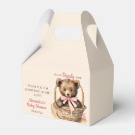 Baby Bear Bear Bearly Wait Girls Baby Dusche Geschenkschachtel