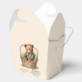 Baby Bear Boys Babydusche Geschenkschachtel (Geöffnet)