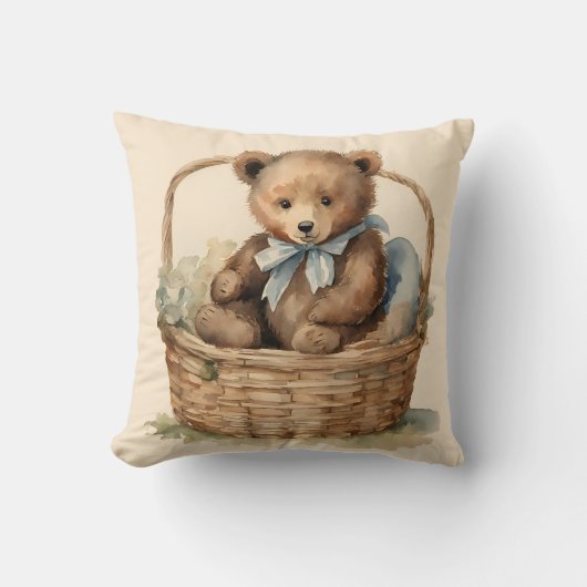 Baby Bear Boys Kissen (Vorderseite)