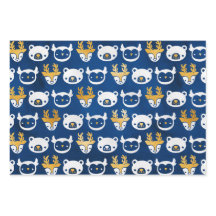 Baby Bear, Deer & Owls