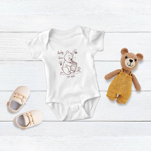 Baby Bear Est 2025 Strampler