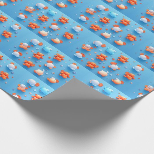 Baby Bear Fun Geschenkpapier (Ecke)