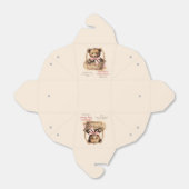 Baby Bear Girls Babydusche Geschenkschachtel (Ungefaltet)