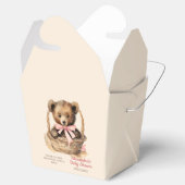 Baby Bear Girls Babydusche Geschenkschachtel (Geöffnet)