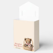 Baby Bear Girls Babydusche Geschenkschachtel (Geöffnet)