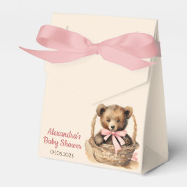 Baby Bear Girls Babydusche Geschenkschachtel
