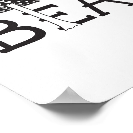 Baby Bear - Kinderzimmer oder Kinderzimmer Art Pos Poster (Ecke)