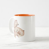 Baby Bear Mama Bear Coffee Tasse (Vorderseite Links)