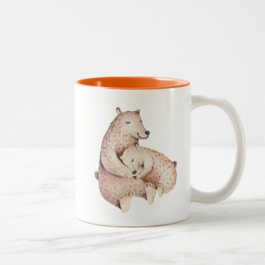 Baby Bear Mama Bear Coffee Tasse (Rechts)