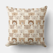 Baby Bear Nursery Double Sided Kissen (Vorderseite)