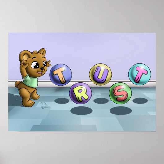 Baby Bear Poster (Vorne)