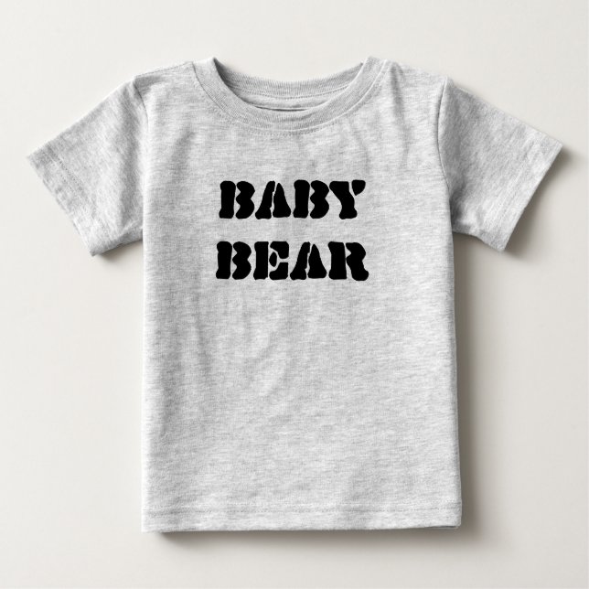 Baby Bear Romper Baby T-shirt (Vorderseite)