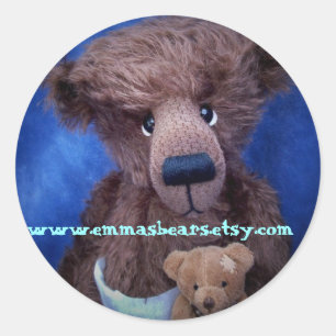 Baby Bear Runder Aufkleber