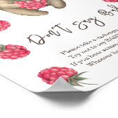 Baby Bear - Sag kein Baby Poster (Ecke)