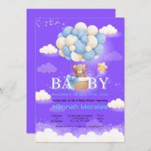 Baby Bear Theme Babydusche