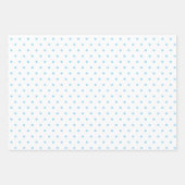 Baby Bear und Zebra, Polka Dot Geschenkpapier Set (Vorderseite 3)