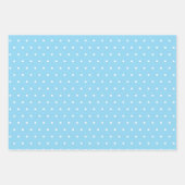 Baby Bear und Zebra, Polka Dot Geschenkpapier Set (Vorderseite 2)