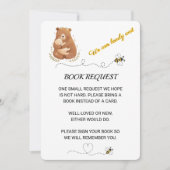 Baby Bear wir können frühzeitig abwarten Buchanfra Einladung (Vorderseite)