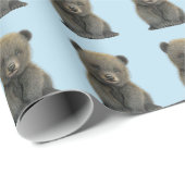 BABY BEAR WRAPPING PAPIER GESCHENKPAPIER (Rolleneckpunkt)