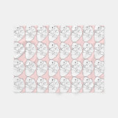 Baby Bears Blanket Polar Bear Art Fleece Blanket (Vorderseite (Horizontal))