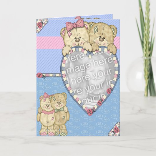 Baby Bears Karte (Vorderseite)