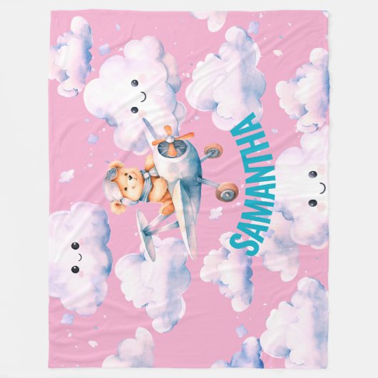 Baby Bear's Skyward Blanket Fleecedecke (Vorderseite)