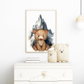 Baby Bears Woodland Kinderzimmer Art Set