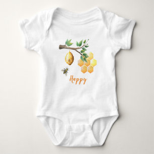 Baby Bee Baby Shower Strampler