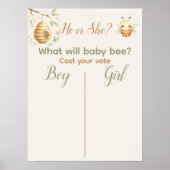 Baby Bee Er oder Sie - Geben Sie Ihre Stimme ab Ju Poster (Vorne)