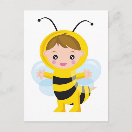 Baby Bee Postkarte (Vorderseite)