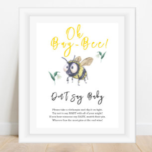 Baby Bee - Sag nicht Baby Poster