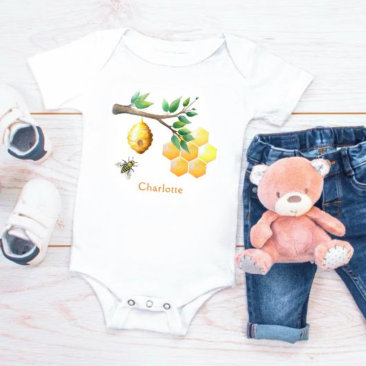Baby Bee Strampler
