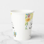 Baby Bee - süß wie Biene Pappbecher (Rechts)