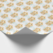 Baby Bee Wrapping Paper Geschenkpapier (Ecke)