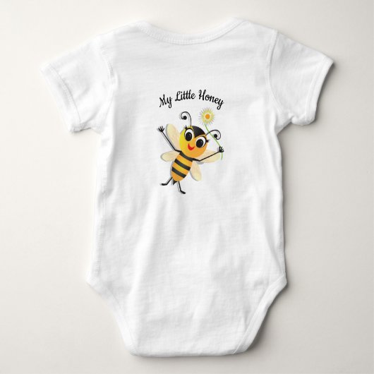 Baby Beehive Baby Bodysuit Baby Strampler (Rückseite)