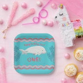Baby Beluga 1. Geburtstagsplatte Pappteller (Party)