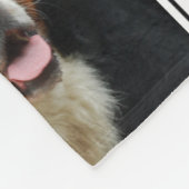 Baby Bernese Gebirgshund Fleecedecke (Ecke)
