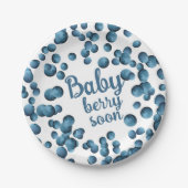 Baby Berry Soon Pappteller (Vorderseite)